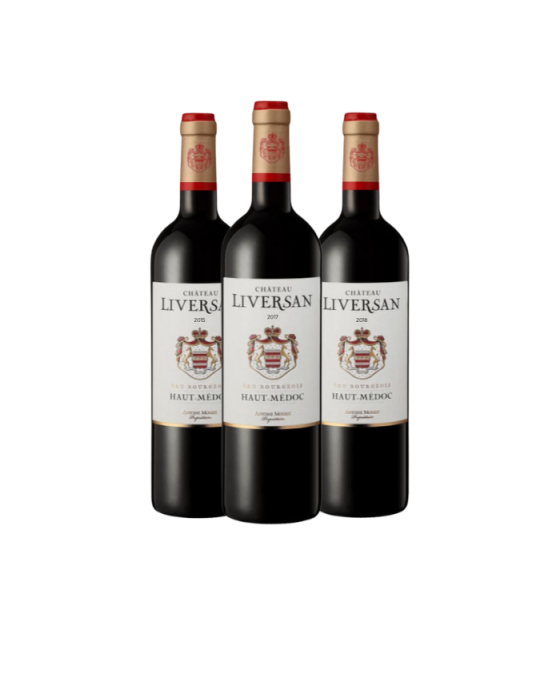 Verticale Château Liversan 2015 - 2017 - 2018